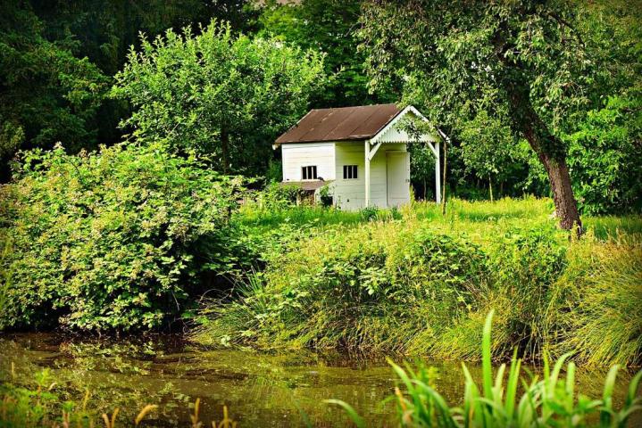 Aménagement de jardin, Margency