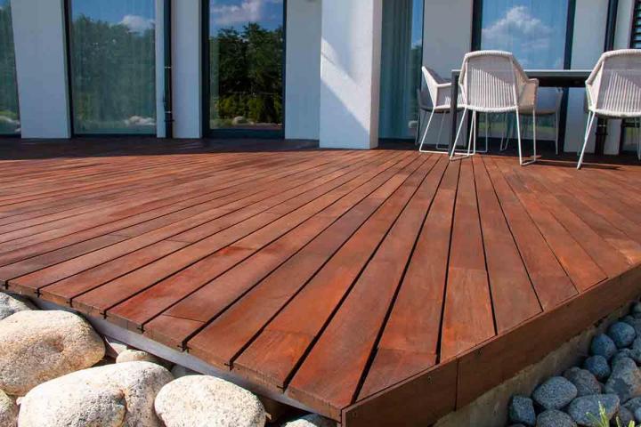 Réalisation de terrasses en bois Pierrelaye